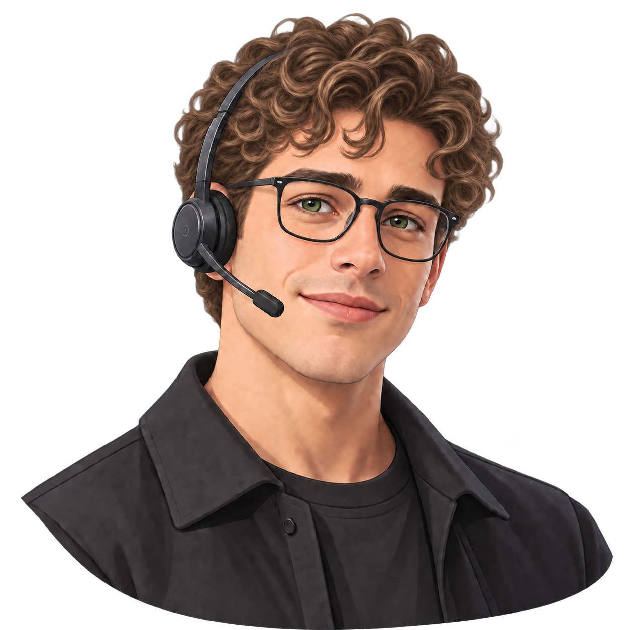 Daniel, a LeaCall voice sample for follow-up conversations